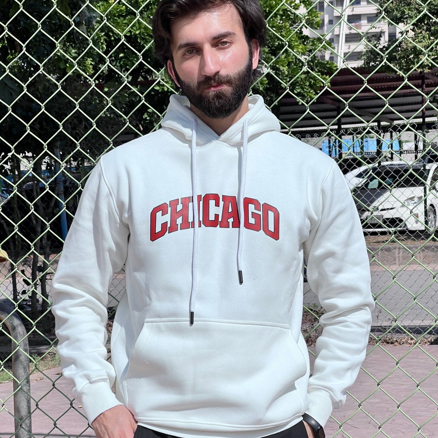 Chicago Printed Hoodie