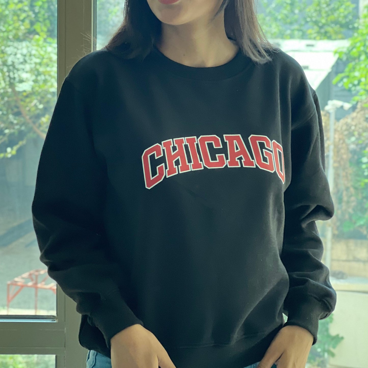 Chicago Printed Sweatshirt