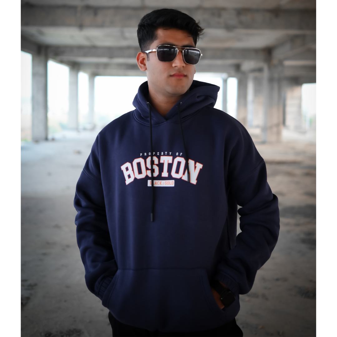 Boston Printed Hoodie