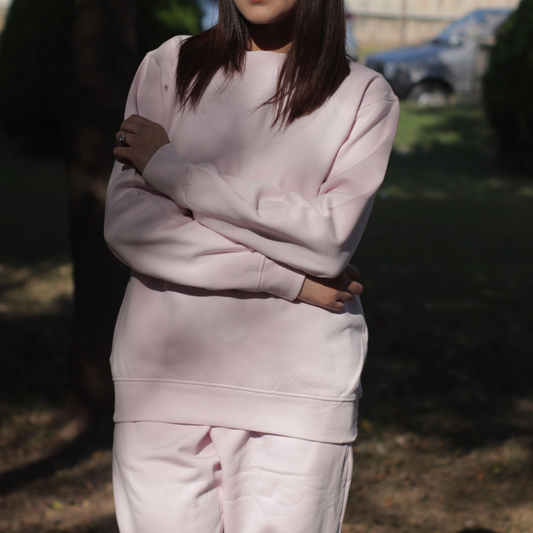 Plain Pink Sweatshirts